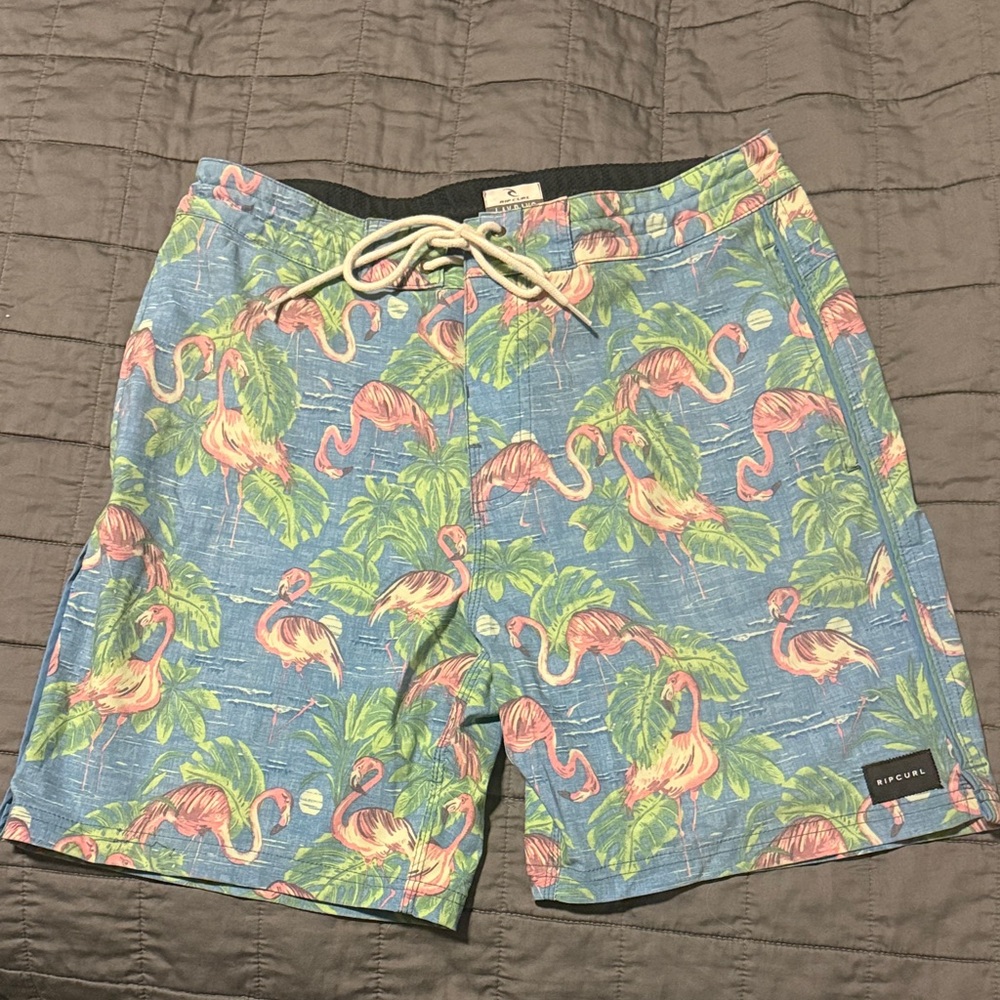 Rip Curl Blue Flamingo Board Shorts
